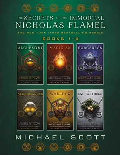 The Secrets of the Immortal Nicholas Flamel Complete Collection (Books 1-6): The Alchemyst; The Magician; The Sorceress; The Necromancer; The Warlock; The Enchantress
