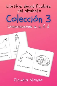 Colección 3: Libritos decodificables del alfabeto: Consonantes