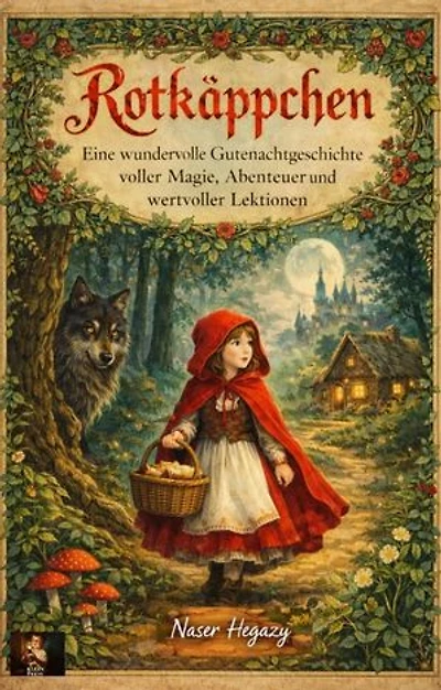 Rotkäppchen: Eine wundervolle Gutenachtgeschichte voller Magie, Abenteuer und wertvoller Lektionen