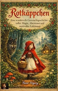 Rotkäppchen: Eine wundervolle Gutenachtgeschichte voller Magie, Abenteuer und wertvoller Lektionen