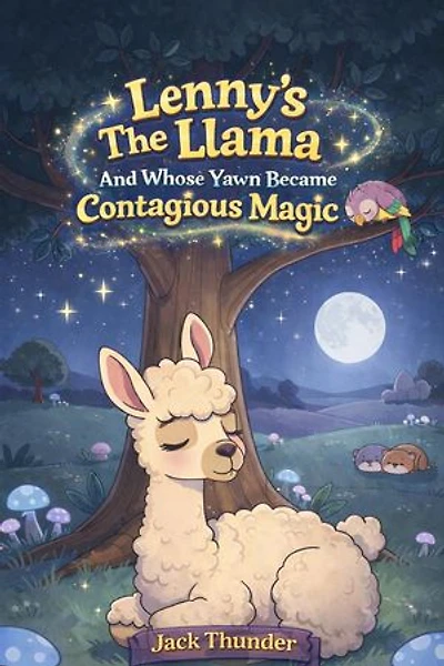 Lenny's The Llama and Yawn Became Contagious Magic: Kids Books, #2