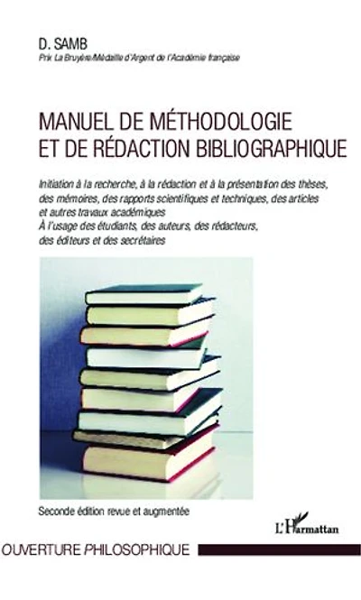 Manuel de méthodologie et rédaction bibliographique