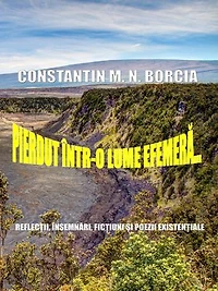 Pierdut într-o lume efemeră…: Reflecții, însemnări, ficțiuni și poezii existențiale