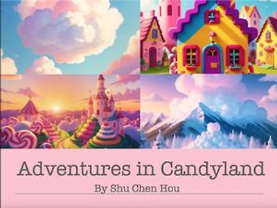 Adventures in Candyland: A Sweet Bedtime Journey - Kids Picture Book: Join Candy the Cat on a Sugary Adventure Through Candyland!