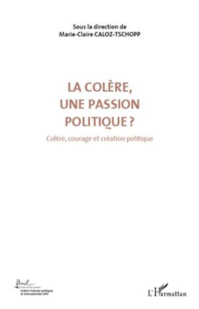 La colère, une passion politique ? (volume 3) - cour