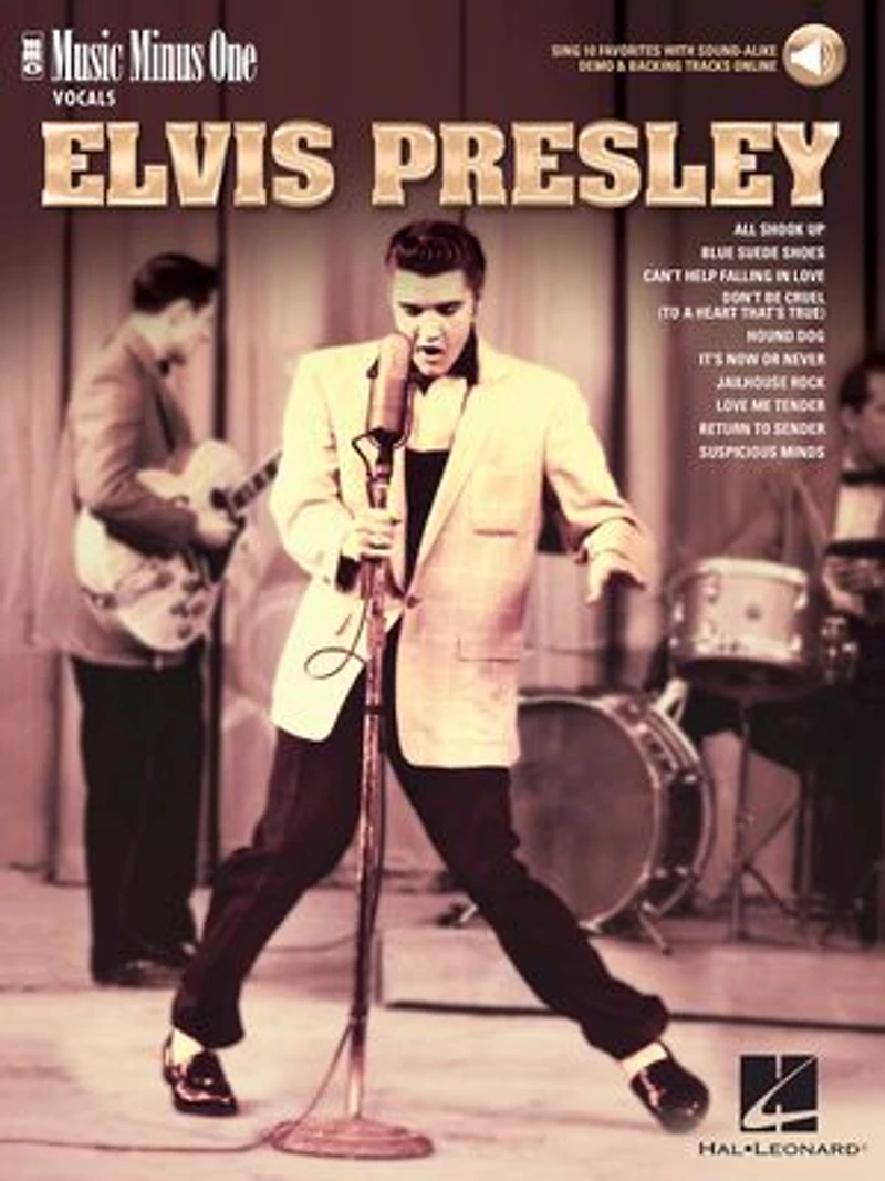 Elvis Presley: Music Minus One Vocals 10 Favorites With Sound-alike Demo & Backing Tracks