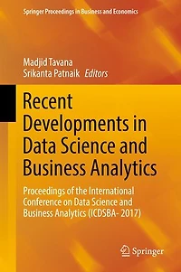 Recent Developments Data Science And Business Analytics: Proceedings Of The International Conference On Analytics (icdsba- 2017)