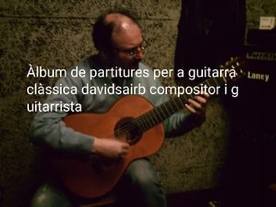 Àlbum de partitures per guitarra clàssica