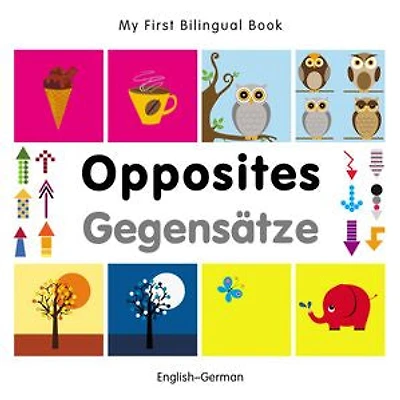 My First Bilingual Book–Opposites (English–German)