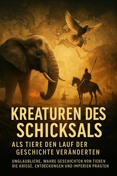 Kreaturen des Schicksals: Als Tiere den Lauf der Geschichte veränderten: Unglaubliche, wahre Geschichten von Tieren, die Kriege, Entdeckungen und Imperien prägten