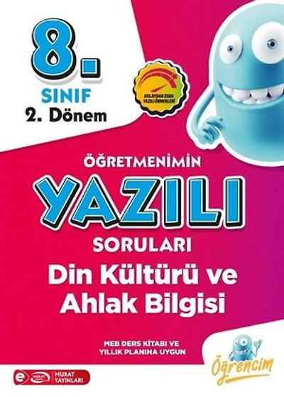 6. Sınıf 1. Dönem Din Kültürü Ve Ahlak Bilgisi Öğretmenimin Yazılı Sorular
