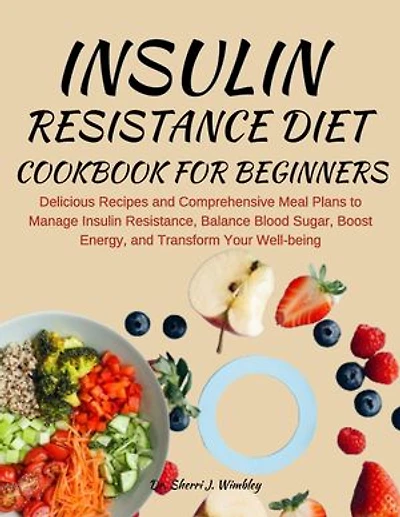 INSULIN RESISTANCE DIET COOKBOOK FOR BEGINNERS: Delicious Recipes and Comprehensive Meal Plans to Manage Insulin Resistance, Balance Blood Sugar, Boost Energy, and Transform Your Well-being
