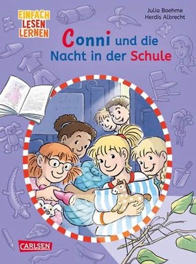 Lesen lernen mit Conni: Conni und die Nacht in der Schule: Einfach Lesen Lernen | Conni erlebt eine abenteuerliche Schulübernachtung mit Überraschungen: Perfekt für Kinder ab 6 Jahren und Lesestufe 2