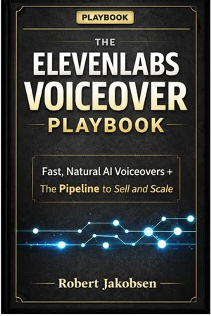 The ElevenLabs Voiceover Playbook Fast, Natural AI Voiceovers, Plus the Production Pipeline to Sell and Scale