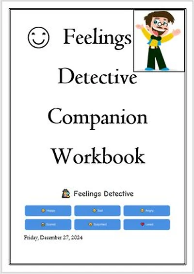 Feelings Detective Companion Workbook