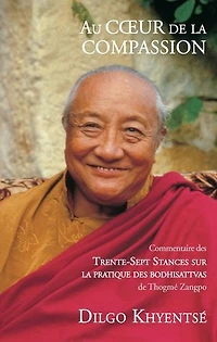 Au coeur de la compassion: Commentaire des Trente-Sept Stances sur la pratique des bodhisattvas
