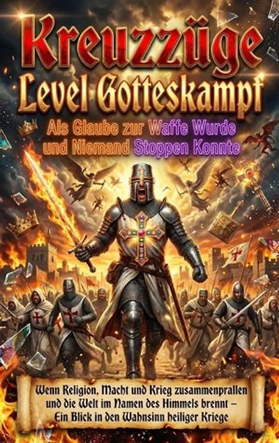 Kreuzzüge Level Gotteskampf: Als Glaube zur Waffe Wurde und Niemand Stoppen Konnte: Wenn Religion, Macht und Krieg zusammenprallen und die Welt im Namen des Himmels brennt – Ein Blick in den Wahnsinn heiliger Kriege