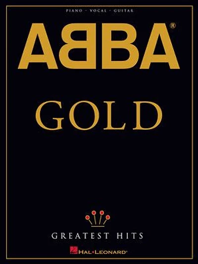 ABBA - Gold: Greatest Hits Piano/Vocal/Guitar Songbook with Color Photos