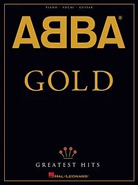 ABBA - Gold: Greatest Hits Piano/Vocal/Guitar Songbook with Color Photos