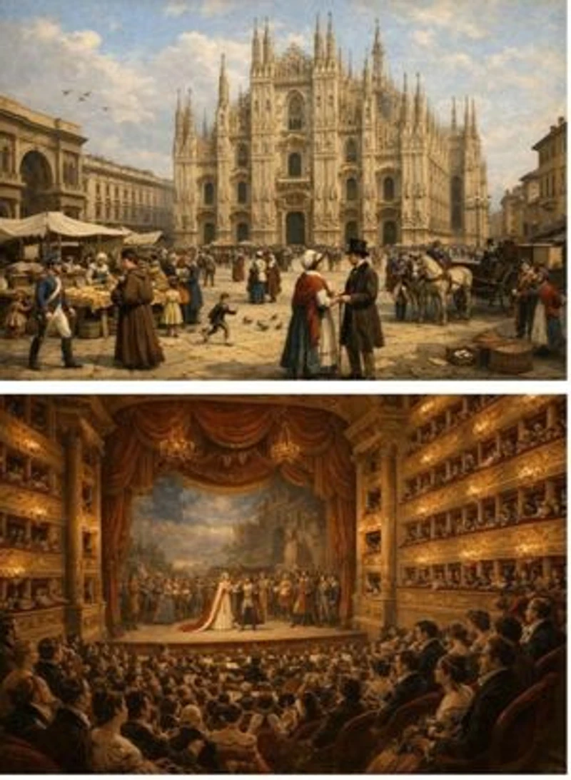 Histoire de Milan: Milan : histoire d'une passion française