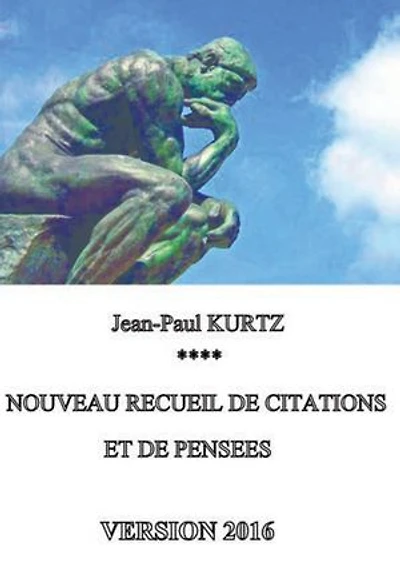 Nouveau recueil de citations et pensées - Version 2016