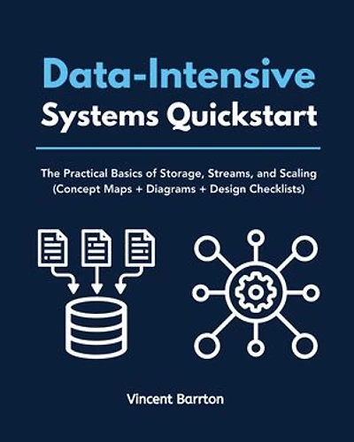 Data-Intensive Systems Quickstart: The Practical Basics of Storage, Streams, and Scaling (Concept Maps + Diagrams + Design Checklists)