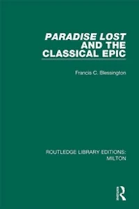 Paradise Lost And The Classical Epic