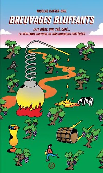 Breuvages bluffants: lait, bière, vin, thé, café...