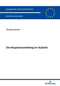 Die Hauptversammlung im Ausland