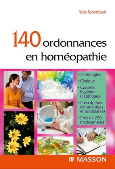 140 ordonnances en homéopathie