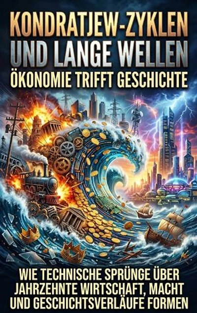 Kondratjew-Zyklen und lange Wellen: Ökonomie trifft Geschichte: Wie technische Sprünge über Jahrzehnte Wirtschaft, Macht und Geschichtsverläufe formen