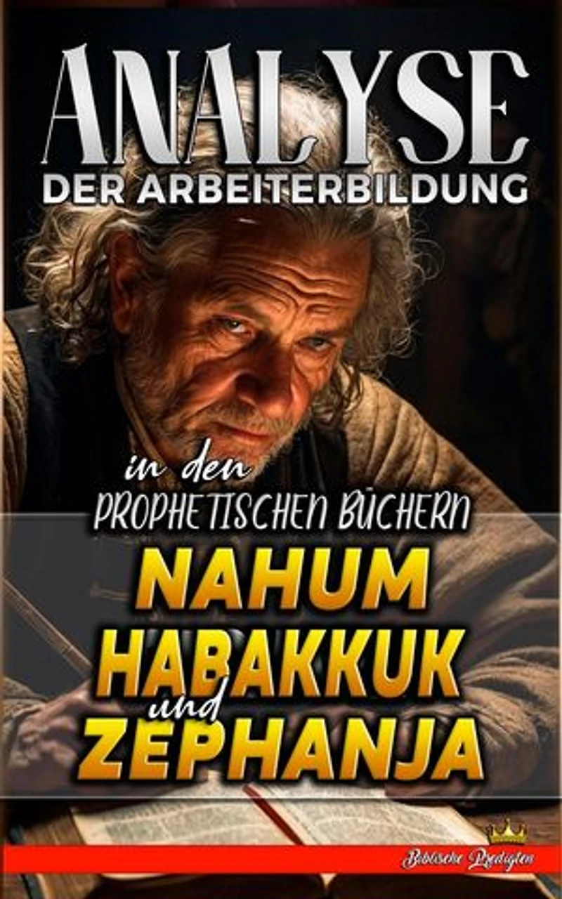 Analyse der Arbeiterbildung in den prophetischen Büchern Nahum, Habakkuk und Zephanja: Die Lehre von der Arbeit in der Bibel, #20