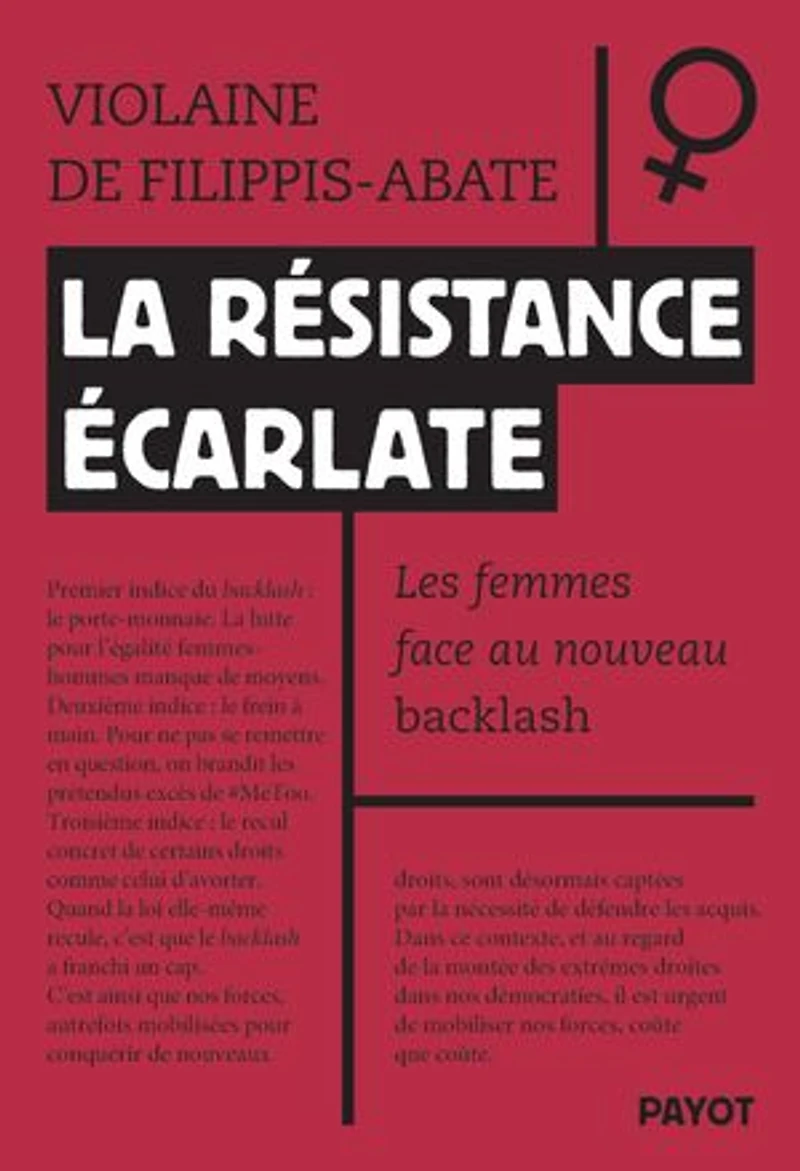La résistance écarlate: les femmes face au nouveau backlash