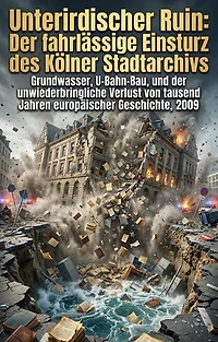 Unterirdischer Ruin: Der fahrlässige Einsturz des Kölner Stadtarchivs: Grundwasser, U-Bahn-Bau, und der unwiederbringliche Verlust von tausend Jahren europäischer Geschichte, 2009