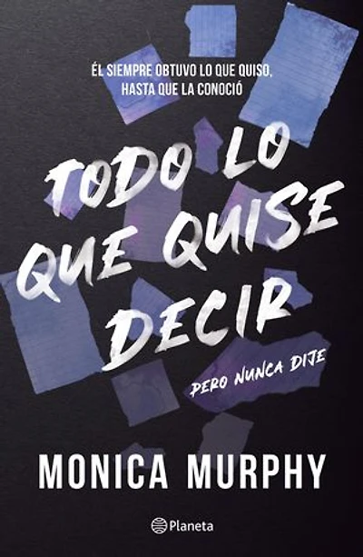 Lancaster 1. Todo lo que quise decir, pero nunca dije