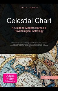 Celestial Chart: A Guide to Modern Karmic & Psychological Astrology: This comprehensive astrology book for beginners explores planets, houses, aspects, Lilith, and both karmic and psychological astrology, while also providing valuable software insights.