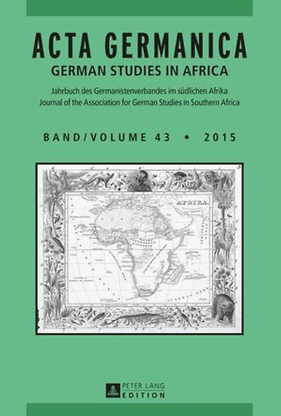 Acta Germanica: German Studies Africa