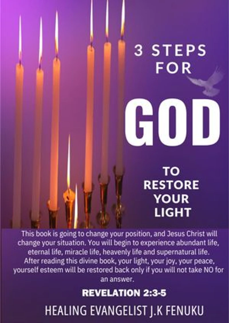 3 Steps For God To Restore Your Light.