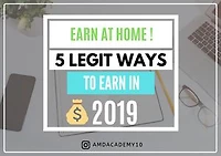 5 was to earn in 2019: earn at home in 2019