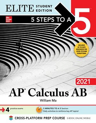 5 Steps to a 5: AP Calculus AB 2021 Elite Student Edition