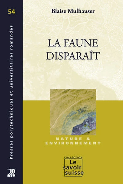 La faune disparaît