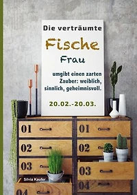 Die verträumte Fische Frau umgibt einen zarten Zauber: weiblich, sinnlich, geheimnisvoll: Sternzeichen Analyse mit Genuss