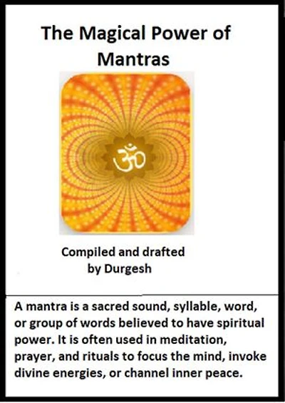 The Magical Power of Mantras