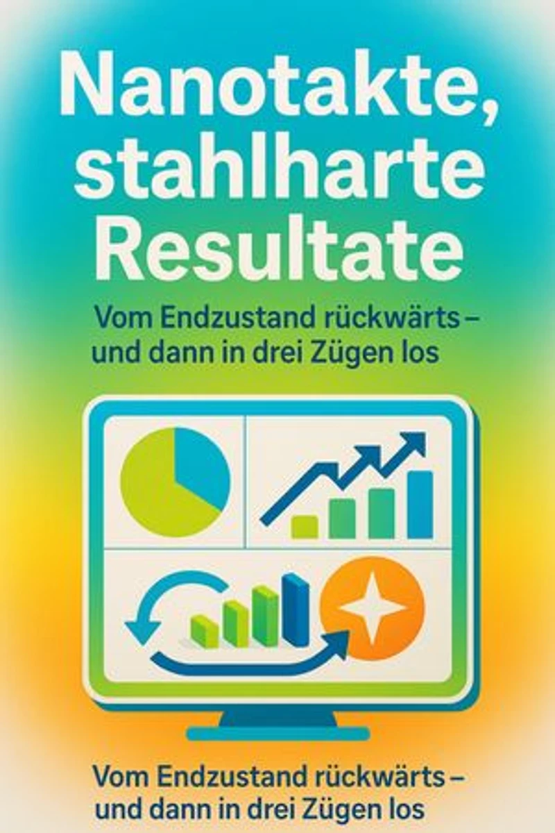 Nanotakte, stahlharte Resultate: Vom Endzustand rückwärts – und dann in drei Zügen los