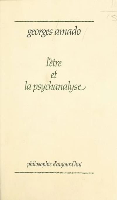 L'être et la psychanalyse