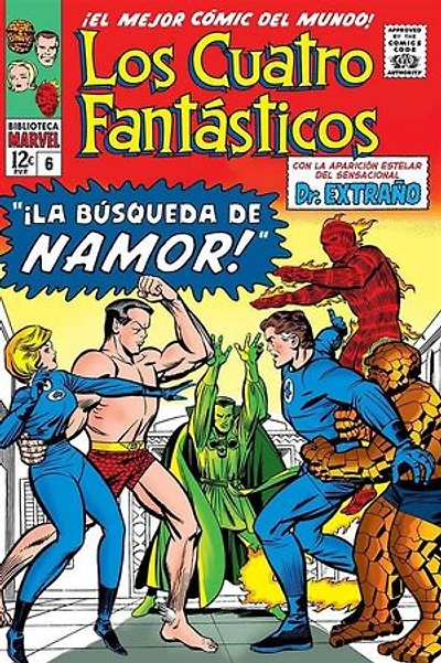 Biblioteca Marvel. Los cuatro Fantásticos 6