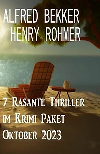 7 Rasante Thriller im Krimi Paket Oktober 2023