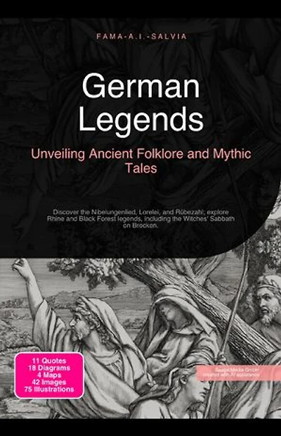 German Legends: Unveiling Ancient Folklore and Mythic Tales: Discover the Nibelungenlied, Lorelei, and Rübezahl; explore Rhine and Black Forest legends, including the Witches' Sabbath on Brocken.