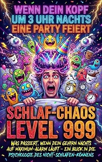 Wenn Dein Kopf Um 3 Uhr Nachts Eine Party Feiert: Schlaf-Chaos Level 999: Was Passiert, Wenn Dein Gehirn Nachts Auf Maximum-Alarm Läuft – Ein Blick In Die Psychologie Des Nicht-Schlafen-Könnens