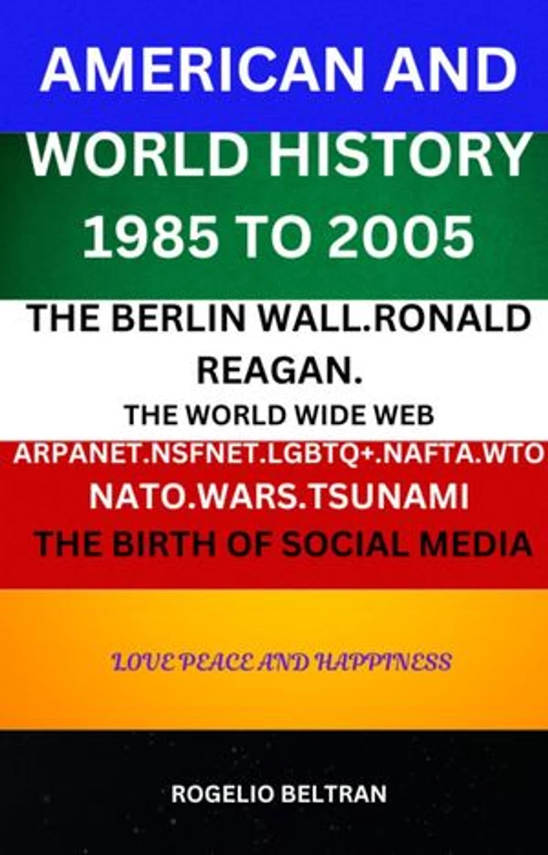 American and World History 1985 to 2005: The Berlin Wall.Ronald Reagan. The World Wide Web Arpanet Nsfnet Nafta Wto Nato Wars Tsunami The Birth of Social Media